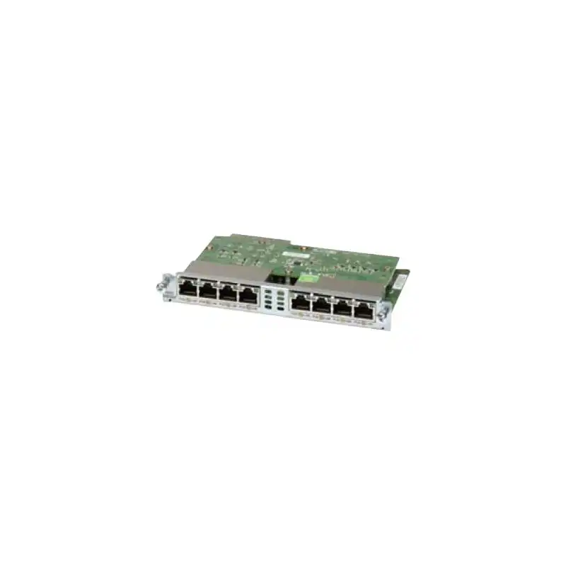 Cisco Gigabit EtherSwitch EHWIC - Commutateur - Géré - 8 x 10 - 100 - 1000 - Module enfichable (EHWIC-D-8ESG)_1